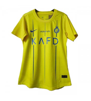 Maillot de foot Al-Nassr Domicile Femmes 2023-24 Manches Courte